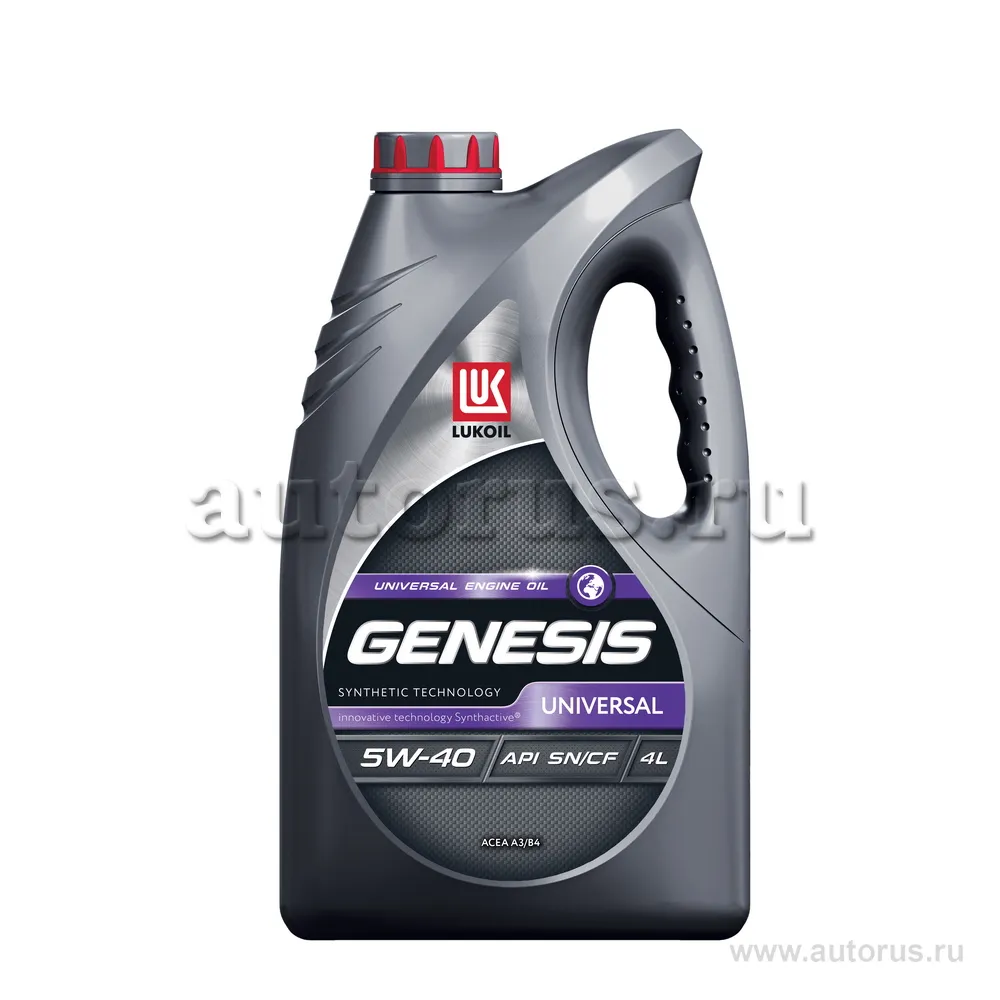 Масло моторное Лукойл Genesis Universal 5W-40 полусинтетическое 4 л 3148631