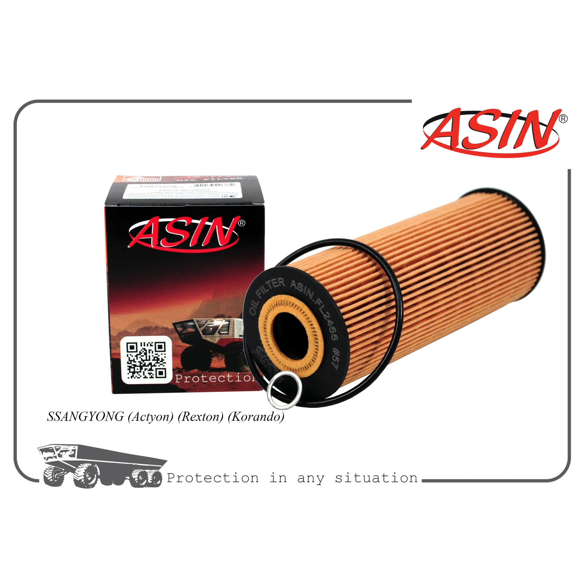 Фильтр масляный 1621803009/ASIN.FL2466 ASIN ASIN ASINFL2466