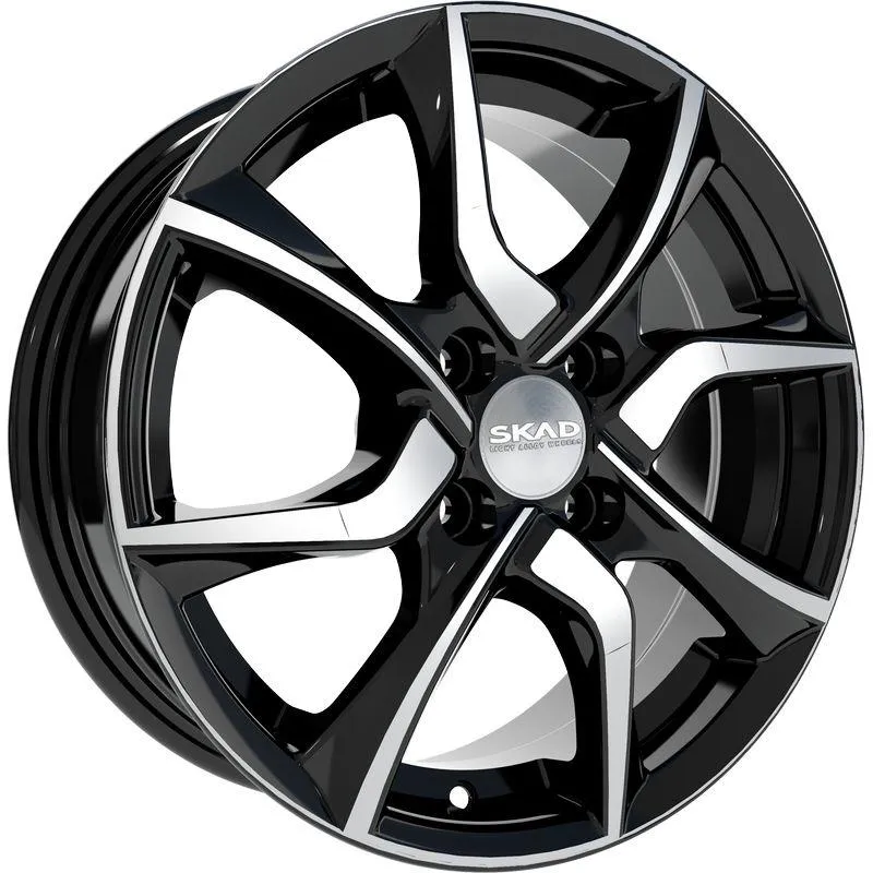 Диск литой R15 6J 4x98/58.6 ET35 СКАД Тулон алмаз 2030205