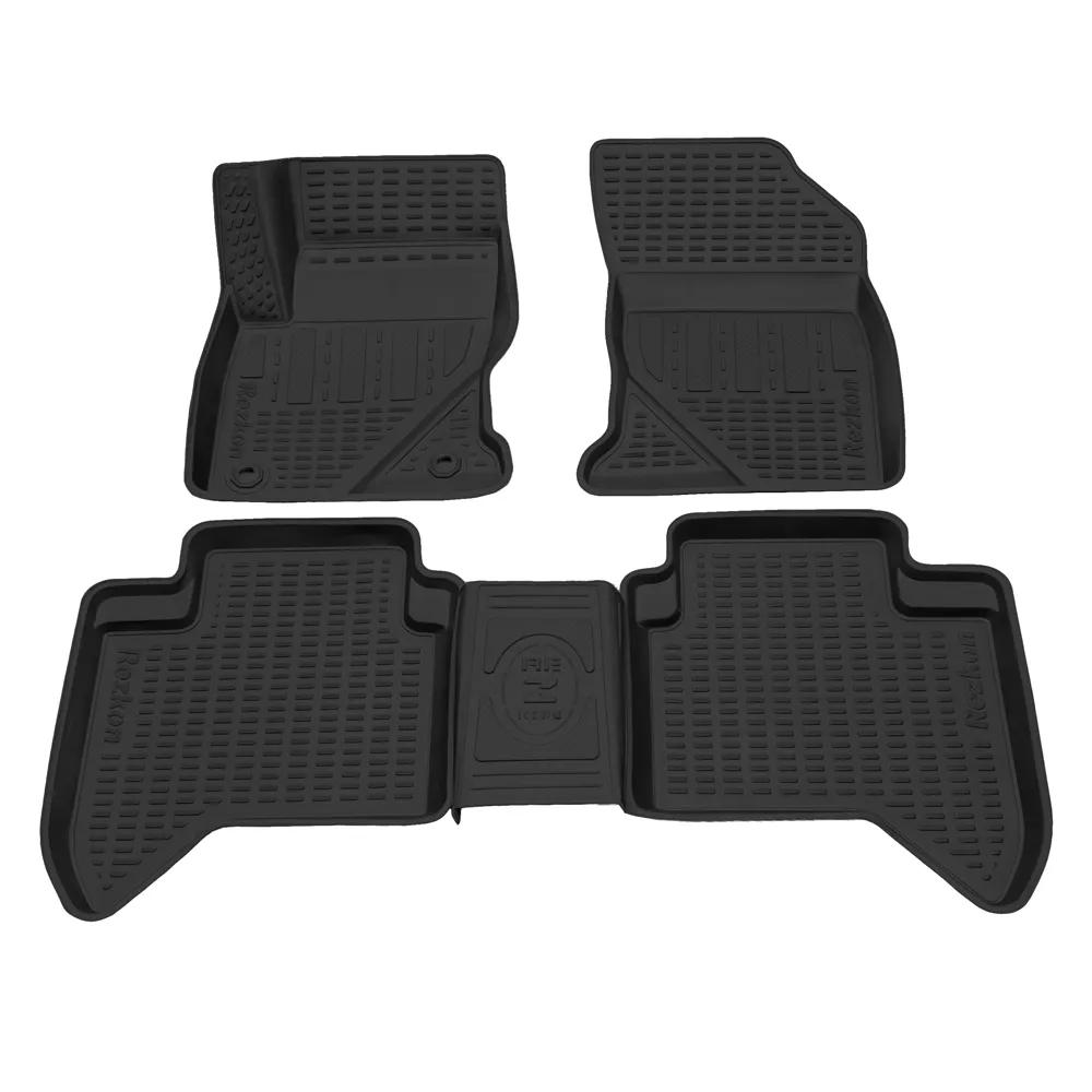Коврики в салон 3D полиуретановые для а/м Toyota Fortuner (17-Н.В.) Rezkon 0534045150