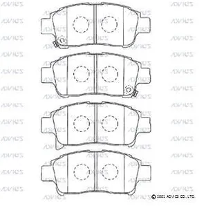 Дисковые тормозные колодки ADVICS ADVICS sn685p