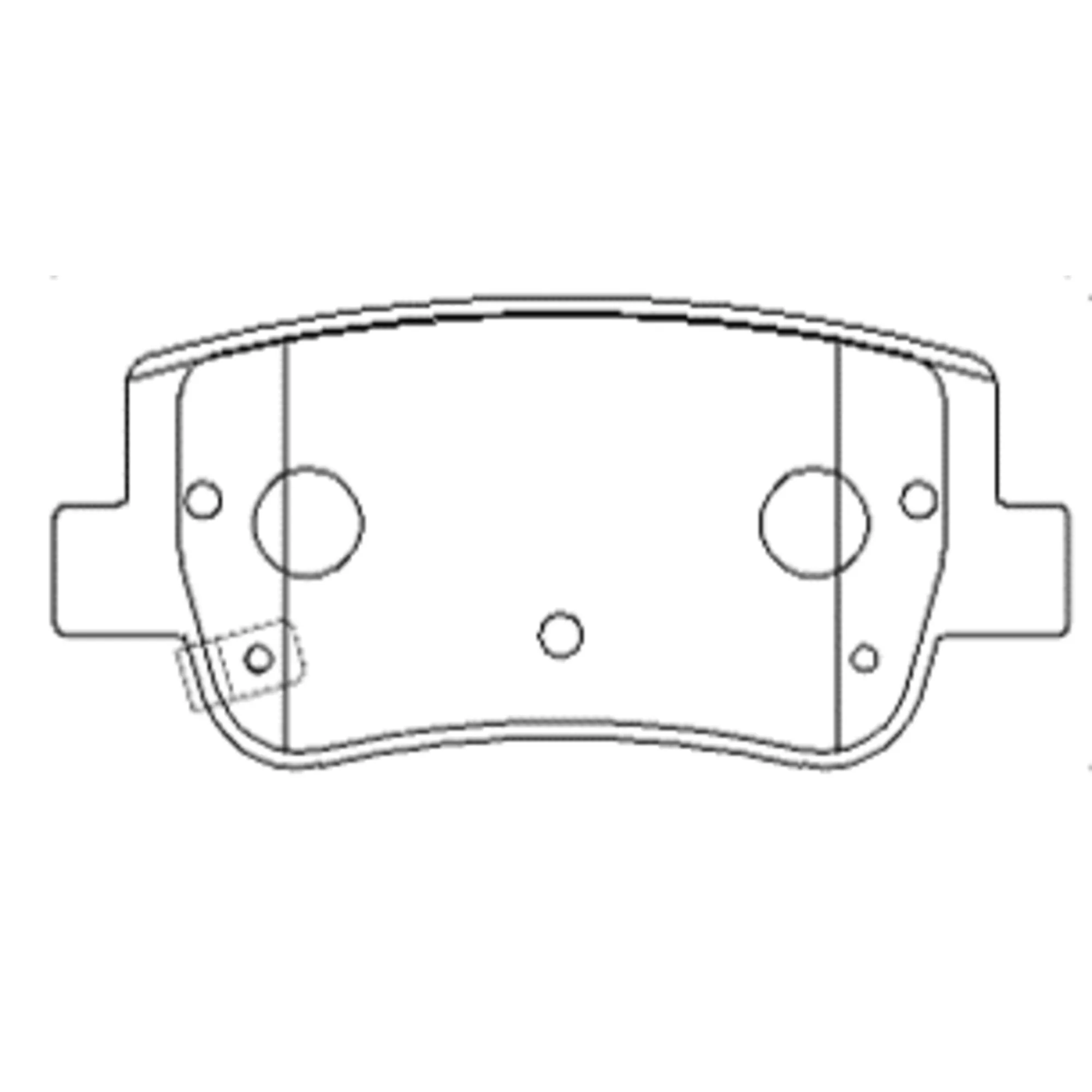 Колодки тормозные CTR GK1523