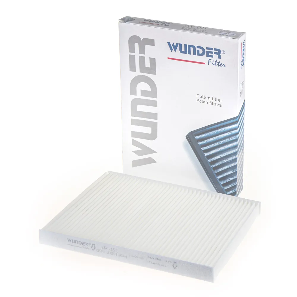 Фильтр салонный VW G3 (280x206x24) VW B5 WUNDER FILTER WP101