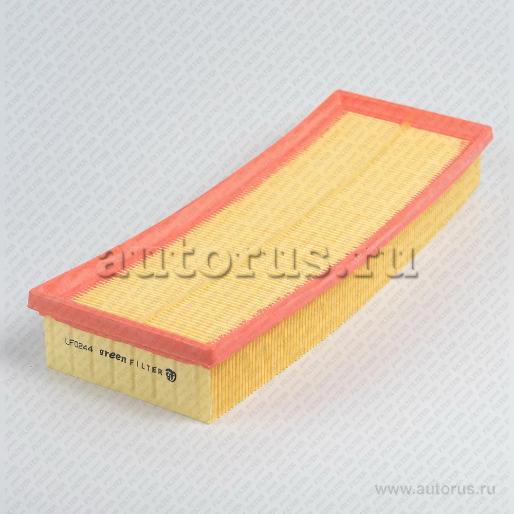 Фильтр воздушный, комплект MERCEDES C-class (W203,W204)/CLK-class (C209) 00-> GREEN FILTER LF0244