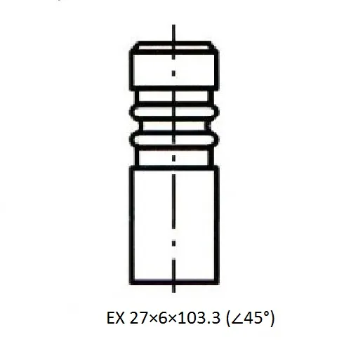 Клапан ДВС ZIKMAR Z17488R