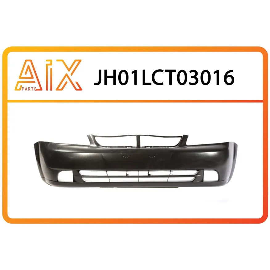 Бампер передний черный с отверстиями AIX JH01-LCT03-016