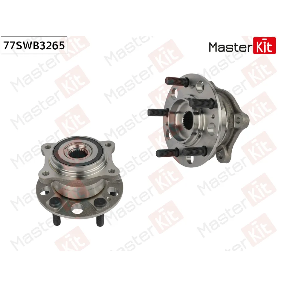 Ступица в сборе с подшипником зад. MASTERKIT 77SWB3265