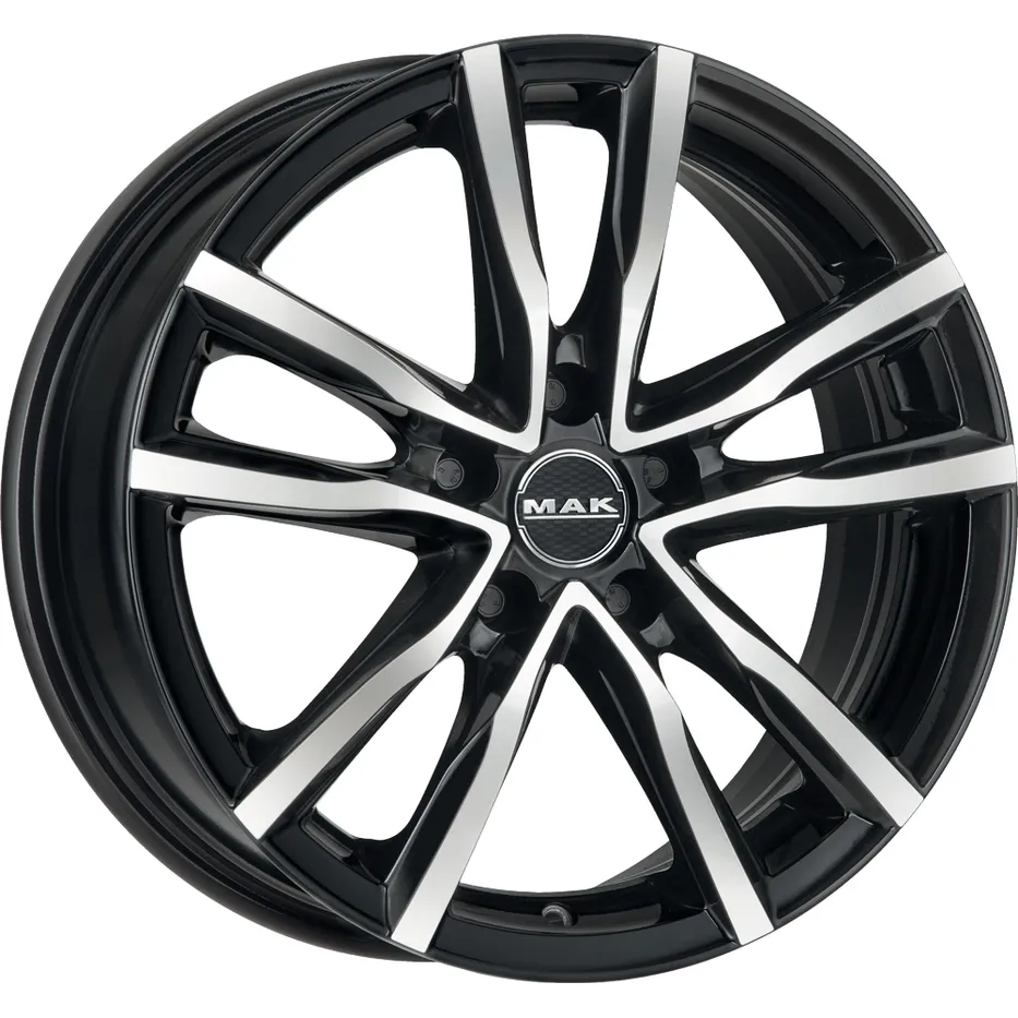 Диск литой R17 8J 5x110/65.1 ET40 MAK Milano Black Mirror F8070MIBM40LG2X