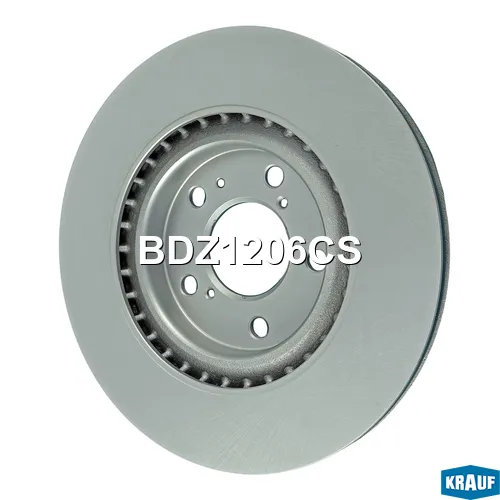 Диск тормозной KRAUF BDZ1206CS