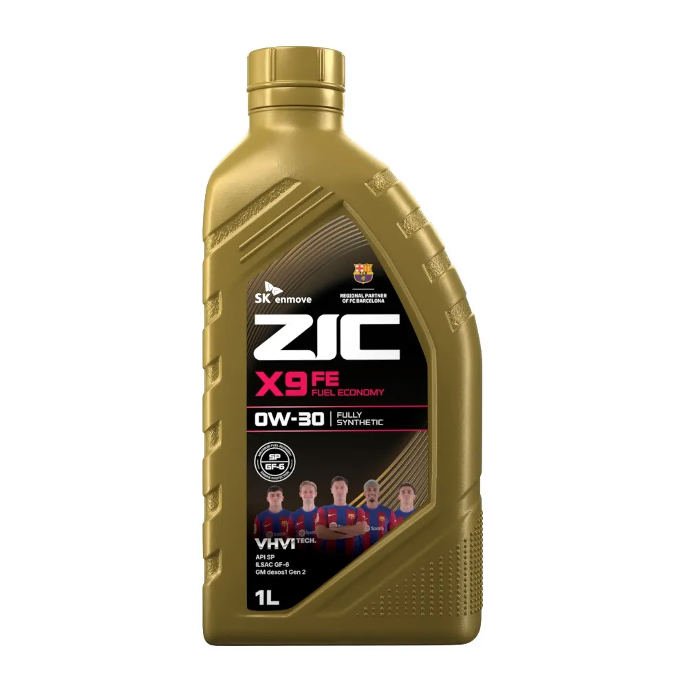 Масло моторное ZIC X9 FE 0W-30 синтетическое 1 л 132683