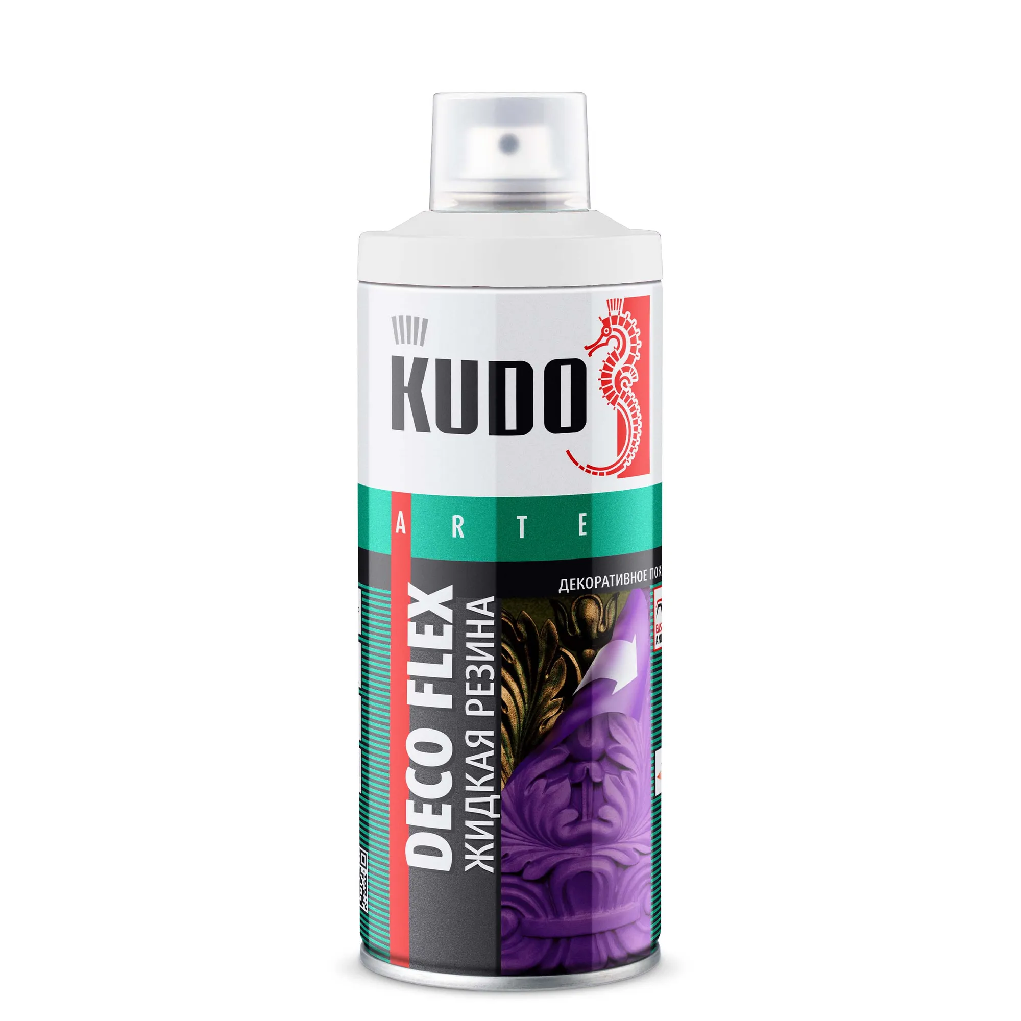 Жидкая резина DECO FLEX Белая 520 мл KUDO KU-5301