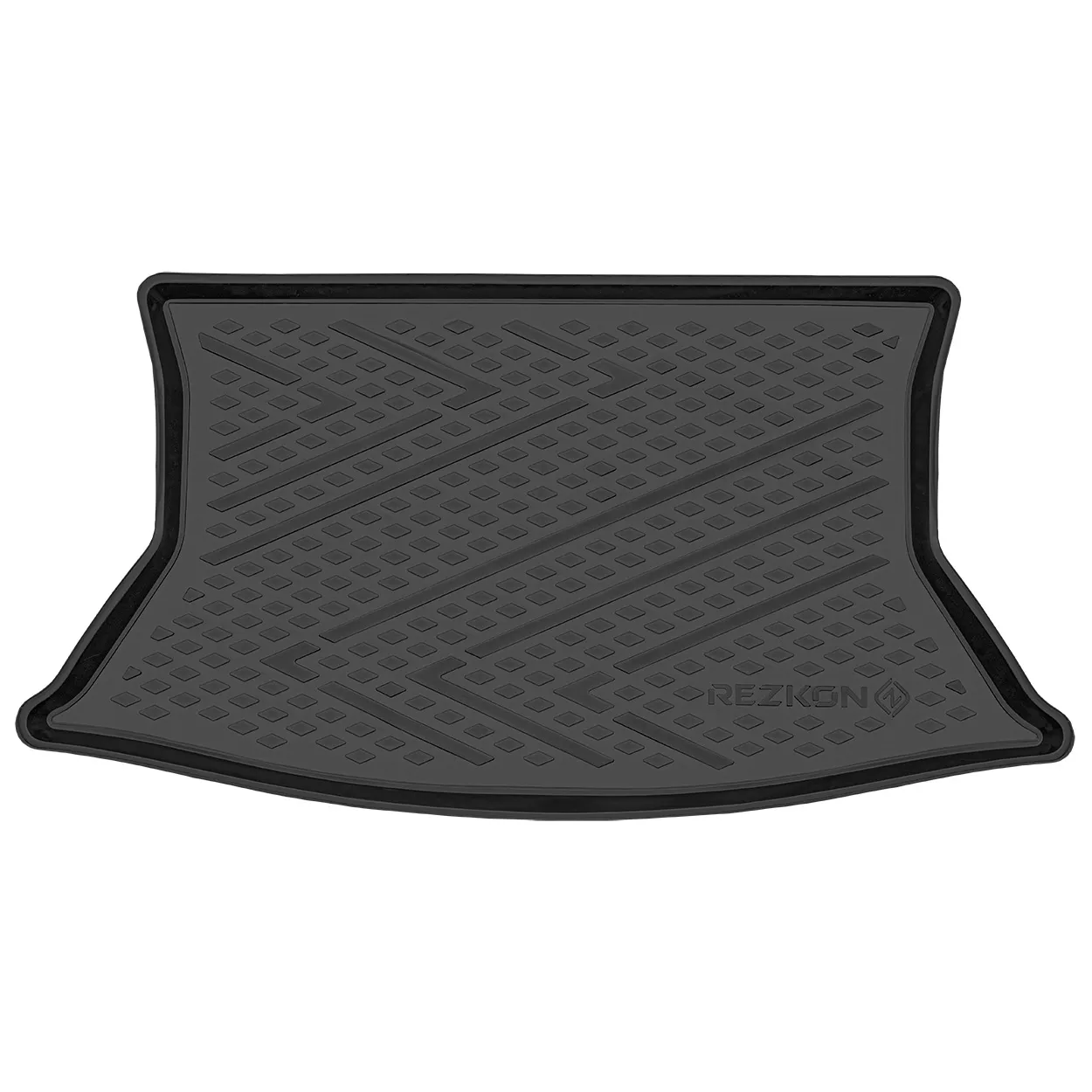 Коврик в багажник пластиковый (Rombix) для LADA 1119 Kalina hb (04-18) Rezkon 5739030110