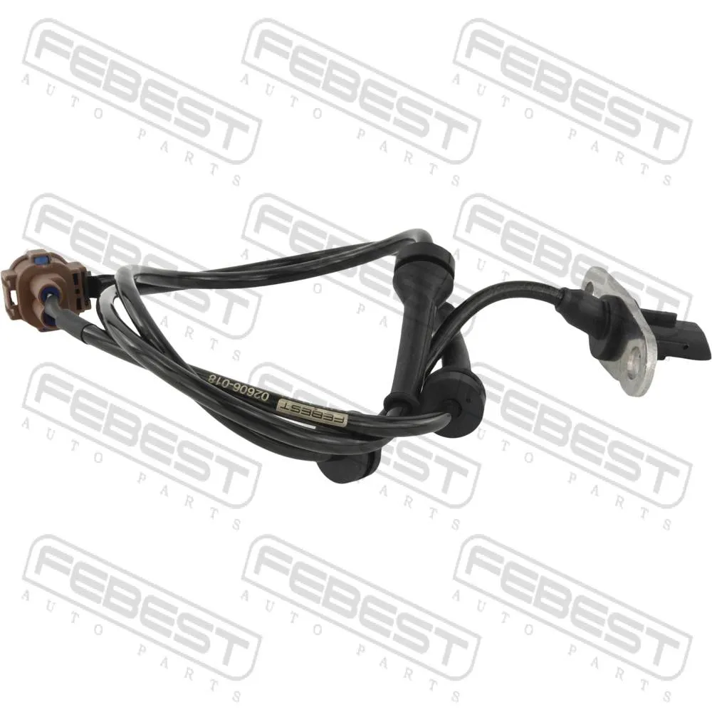 Датчик ABS задний L NISSAN NAVARA D40M 2005.05- [EL] FEBEST 02606-018