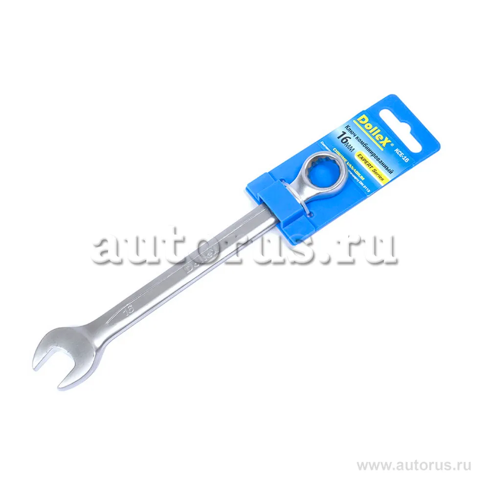 Ключ комбинированный, 16 x 16 мм DOLLEX KCE-16