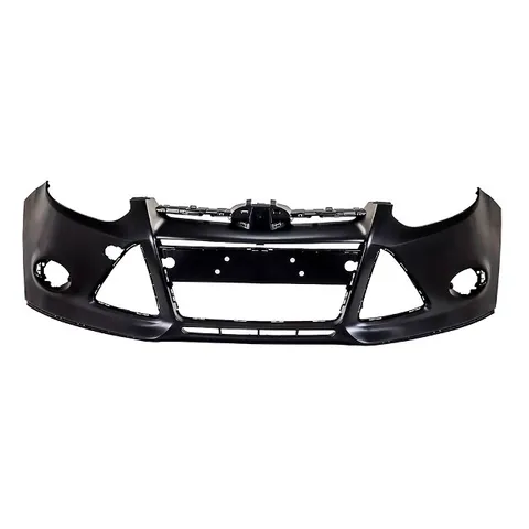 Бампер Ford Focus 3 2011-2015 передний под ПТФ FORD FOCUS III (2011>) ПОД ПОКРАСКУ Технопласт 1719342TP