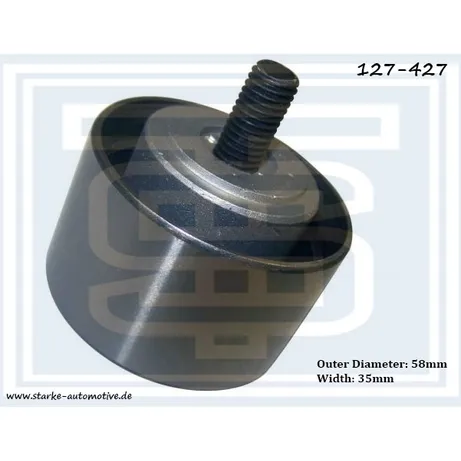 Ролик обводной ремня ГРМ CHRYSLER SEBRING/STRATUS/PT CRUISER / DODGE CARAVAN III-IV 2,4 STARKE 127-427