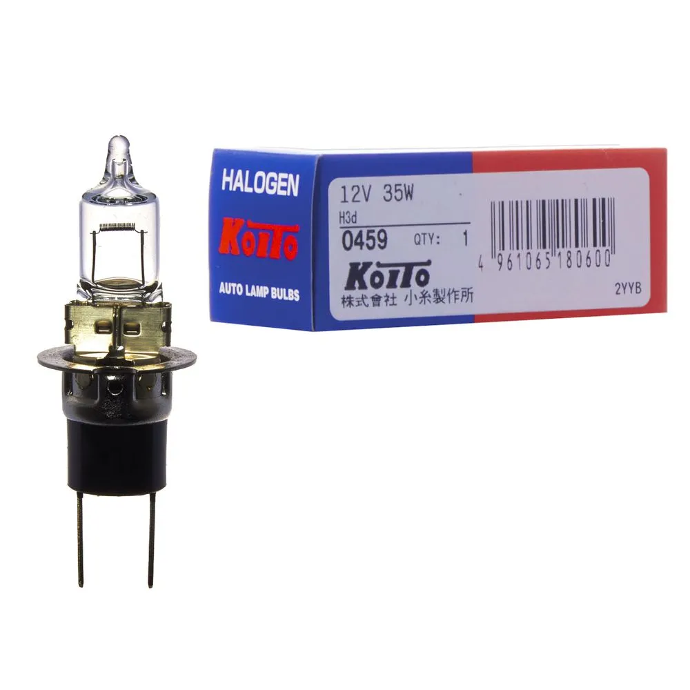 Лампа 12V H3D 35W PK22s KOITO 1 шт. картон 0459