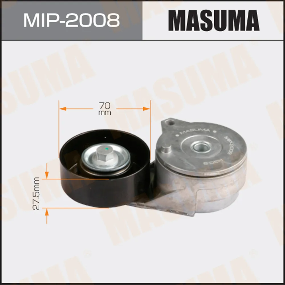 Натяжитель ремня привода NISSAN JUKE MASUMA MIP-2008