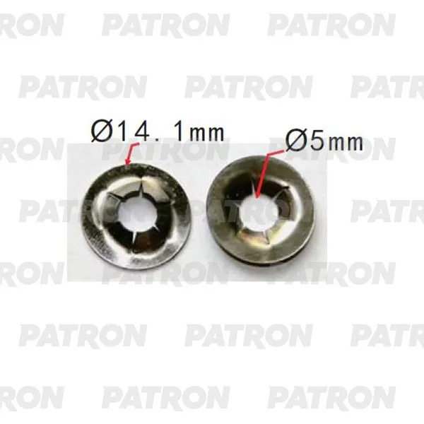 Скоба крепежная Hyundai Kia Применяемость: Скоба M6 PATRON P37-2317