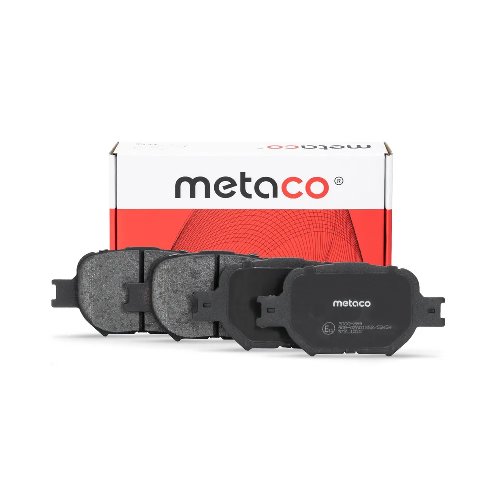 Колодки тормозные передние к-кт TOYOTA CELICA ZZT231 90> Metaco 3000-289