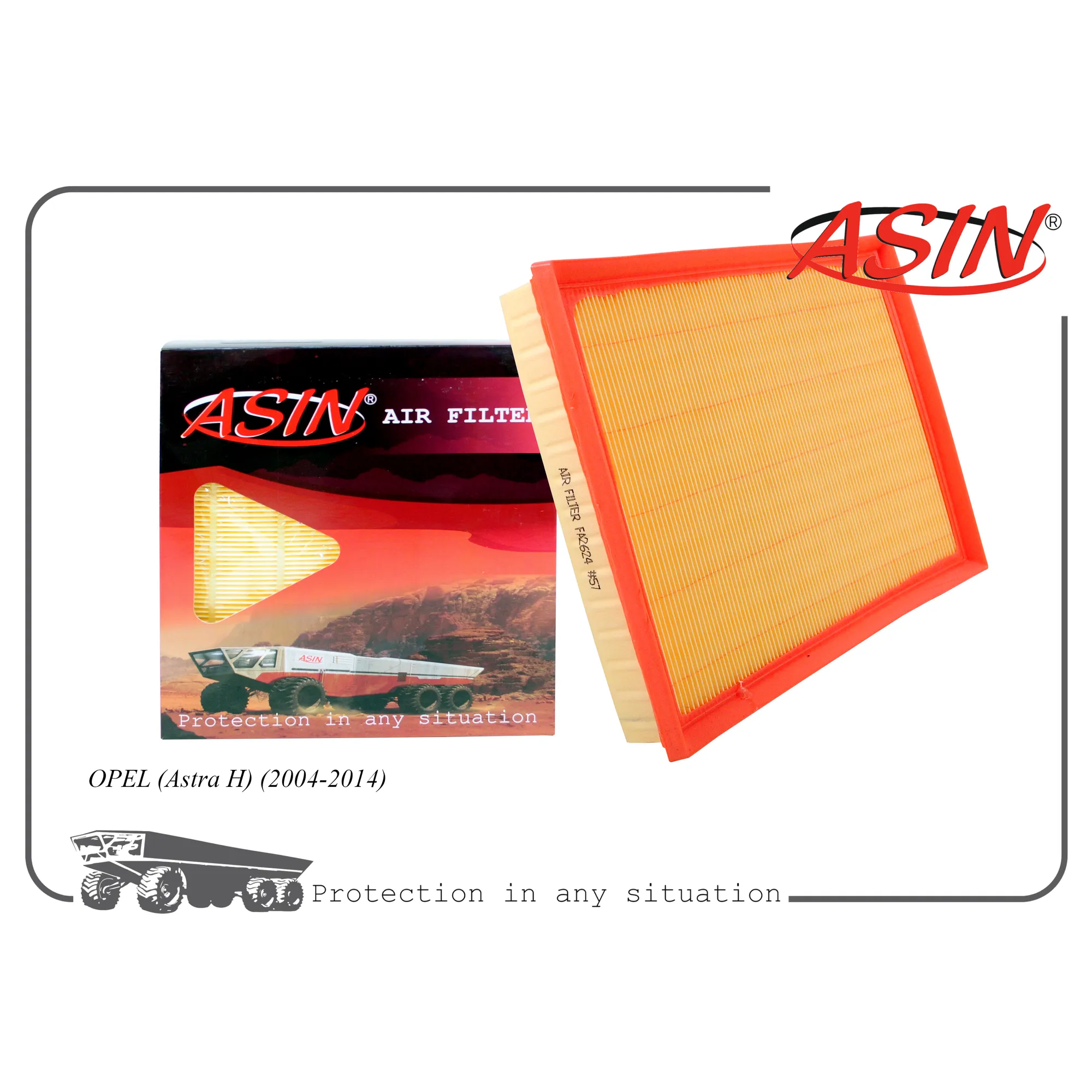 Фильтр воздушный 5834282/ASIN.FA2624 ASIN ASINFA2624