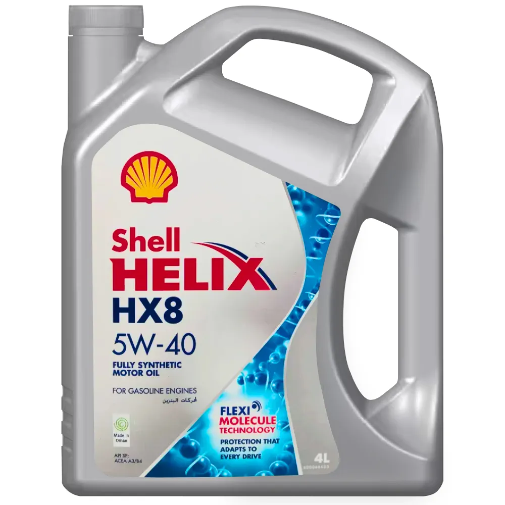 Масло моторное SHELL Helix HX8 5W-40 синтетическое 4 л 550061576