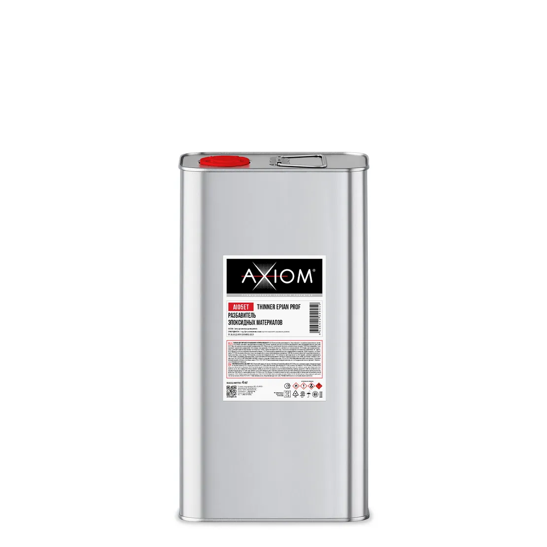 Разбавитель эпоксидных материалов Thinner Epian Prof AXIOM, 4 кг AXIOM AI05ET