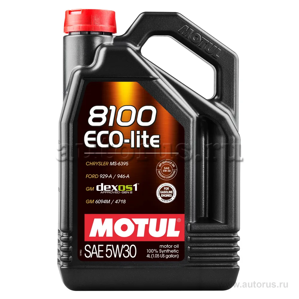 Масло моторное Motul 8100 Eco-Lite 5W-30 синтетическое 4 л 108213