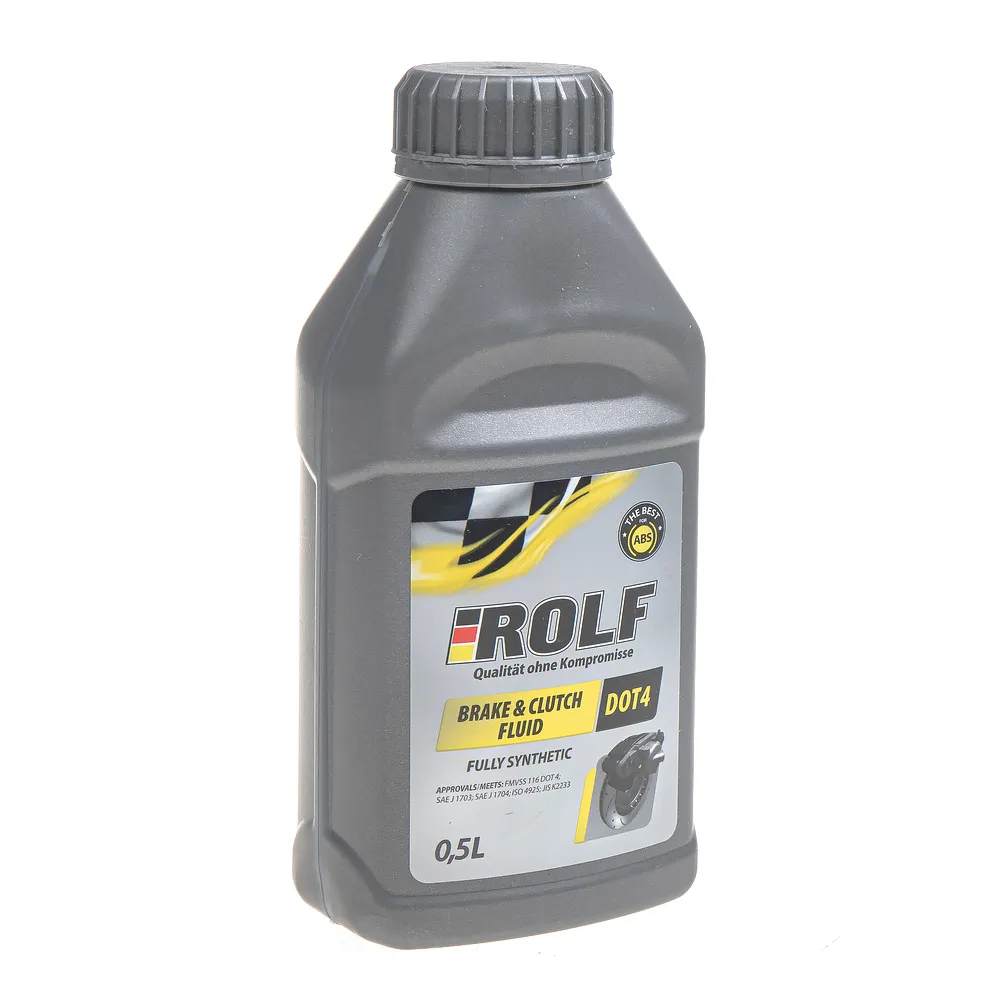 Жидкость тормозная ROLF BRAKE & CLUTCH FLUID DOT4 0,5 л 800761