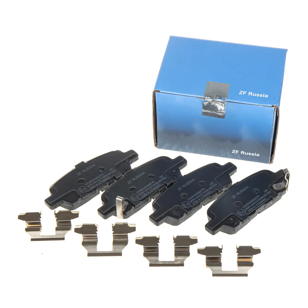 Колодки задние NISSAN Teana / Juke ZF Russia GDB3508 ZFR