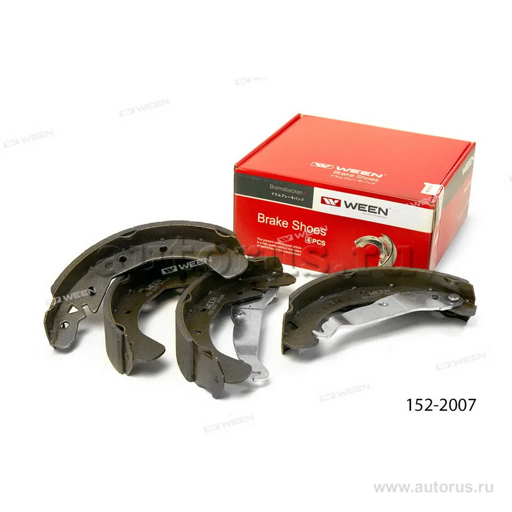 Тормозные колодки барабанные OPEL Astra F, G, H WEEN 152-2007