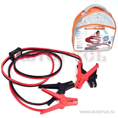 Провода прикуривания АКБ 400А 3 м до -40C с диагностическим модулем сумка BERKUT SMART POWER SP-400