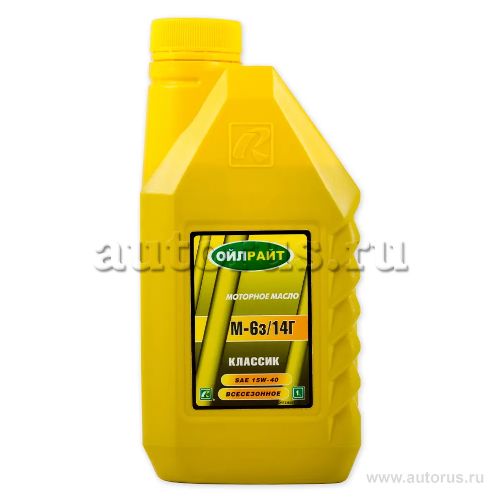 Масло моторное OILRIGHT М6-14Г 15W-40 минеральное 1 л 2362