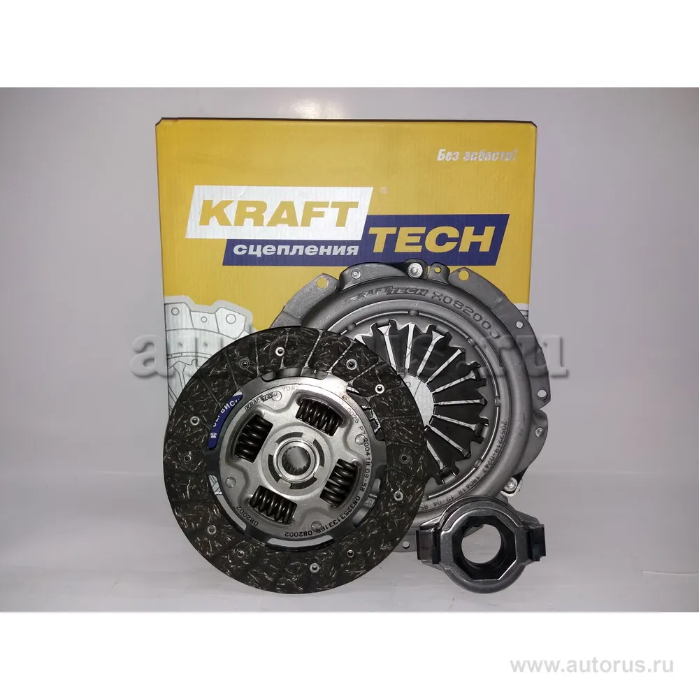 Сцепление в сборе Nissan Almera N16,Primera P11/P12 1.5-1.6 00- KRAFTTECH W21200J
