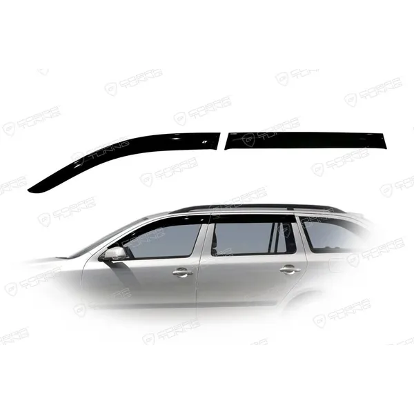 Дефлектора на окна Skoda Octavia III Combi 2004-2008, IV 2009EuroStandard деф.окон Cobra Tuning SE20804