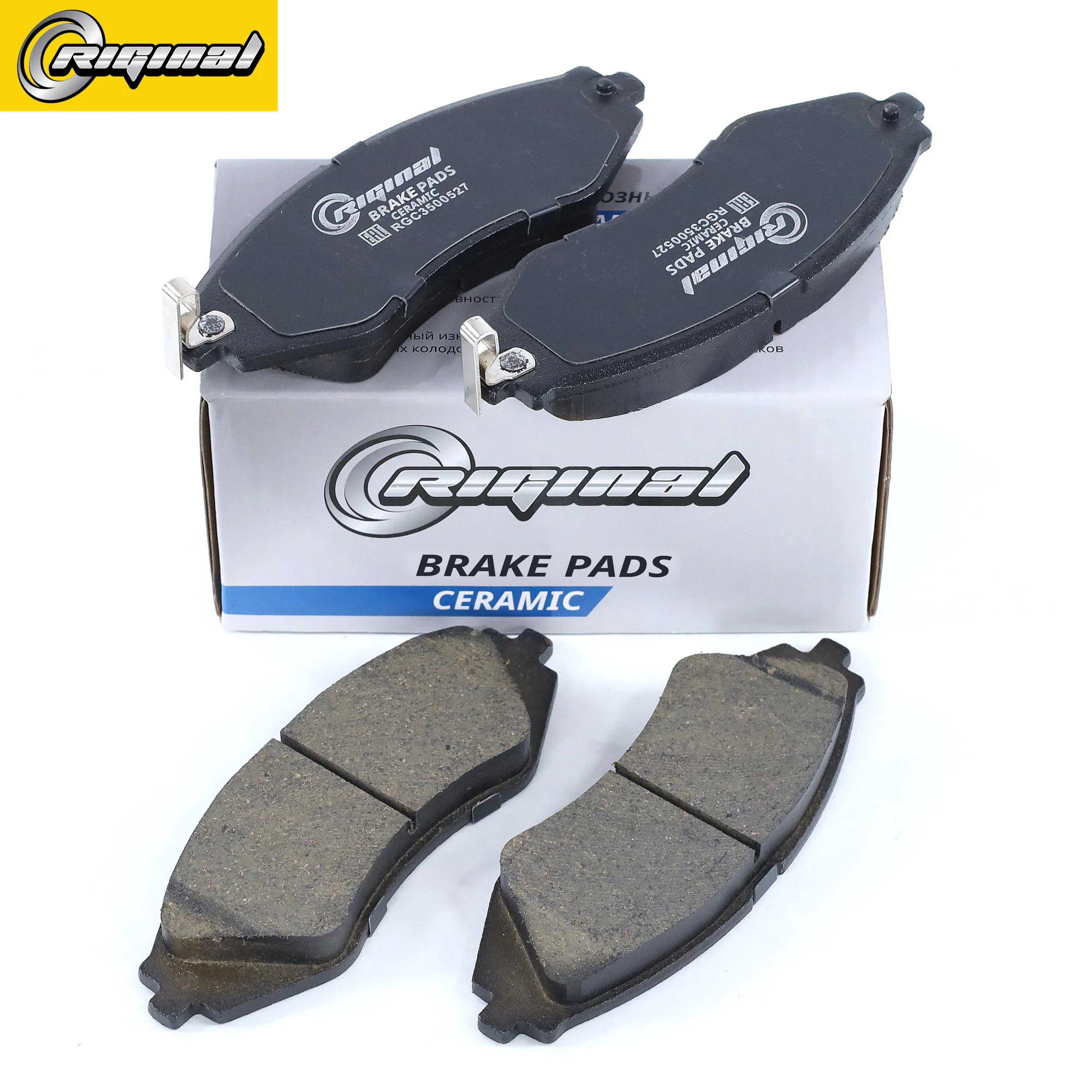 Колодка тормозная передняя Ceramic (кт.4шт.) CHEVROLET REZZO/DAEWOO NUBIRA 00-03 94566889 Riginal RGC3500527