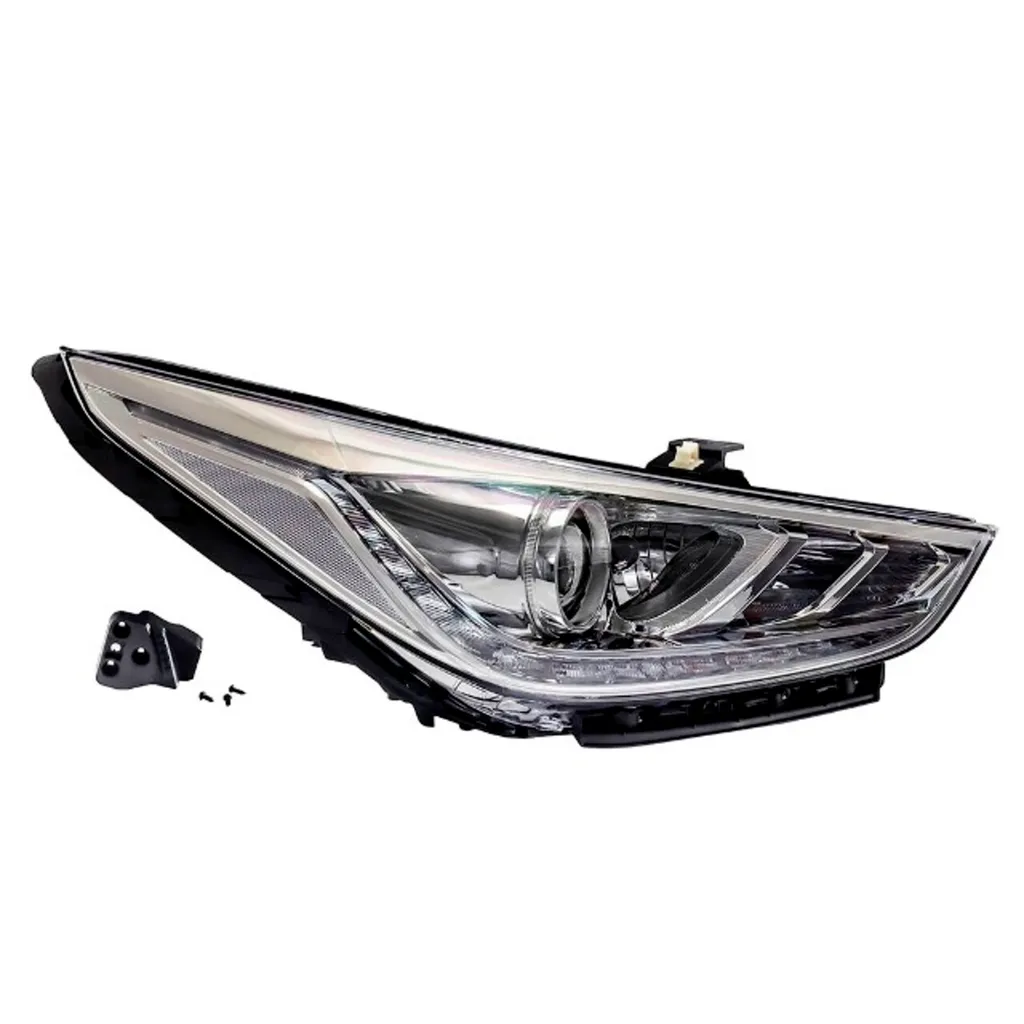 Фара правая диодная внутри хром SOLARIS 2017-2020 HKL21012603R