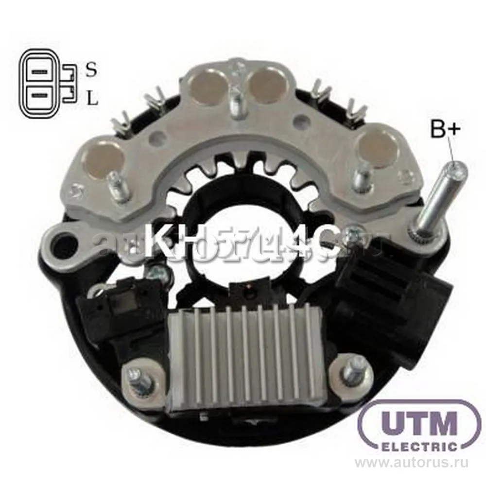 Регулятор+диодный мост генератора UTM KH5744C