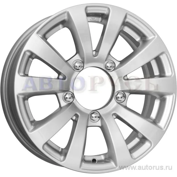 Диск литой R15 6J 5x139.7/98 ET35 КИК Фалкон-Нова блэк платинум 28276