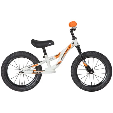 Велосипед 14 беговел Novatrack BREEZE (2020) количество скоростей рама сталь 6 белый
