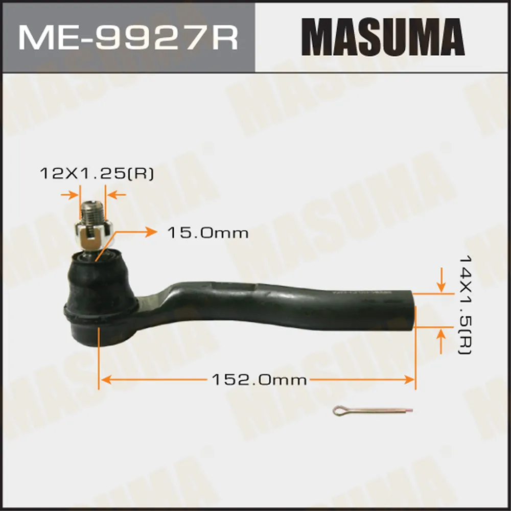 Наконечник рулевой R HONDA CR-V MASUMA ME-9927R