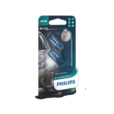 Лампа W5W 12961 XVP 12V B2 PHILIPS 12961XVPB2