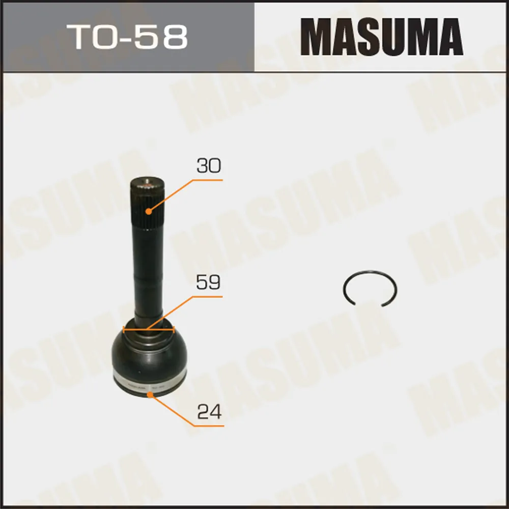 ШРУС MASUMA TO58