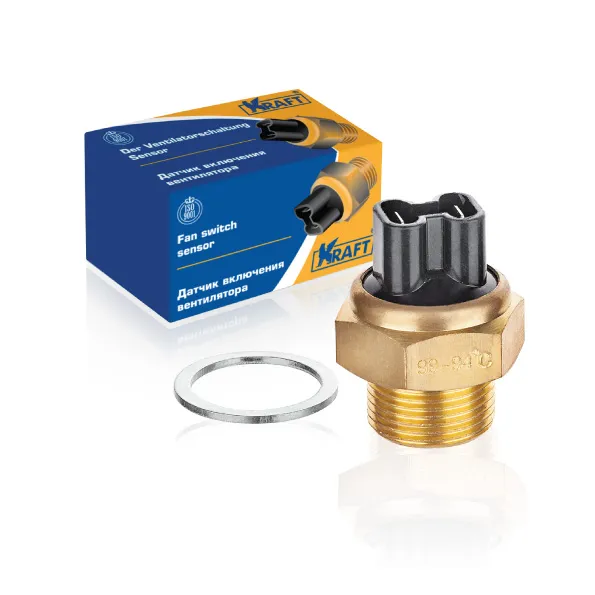 Датчик включения вентилятора ВАЗ-2108-21099 (99-94) KRAFT KT104801
