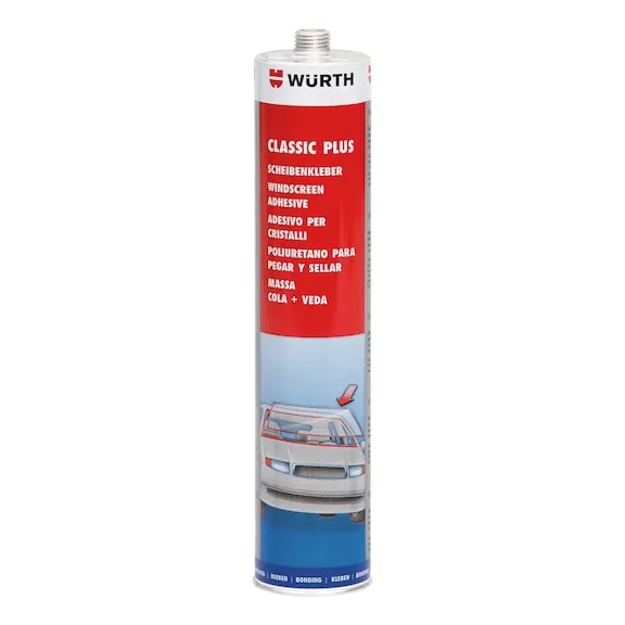 Герметик для стекол CLASSIC PLUS 310 мл WURTH 0890023701