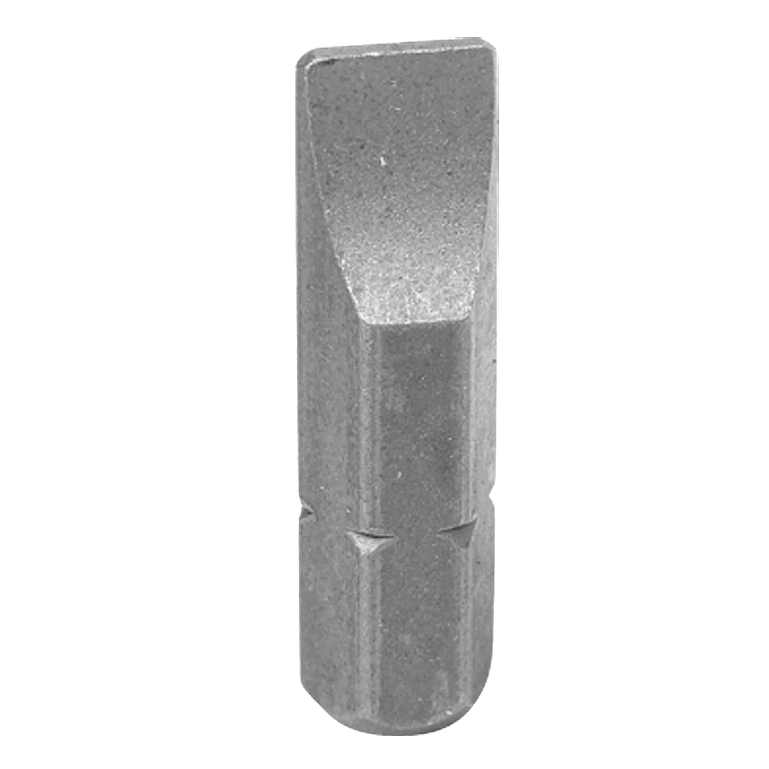 Вставка, бита торцевая 1/4, Slotted, 7x1.2 мм, L 25 мм KING TONY 102507S1