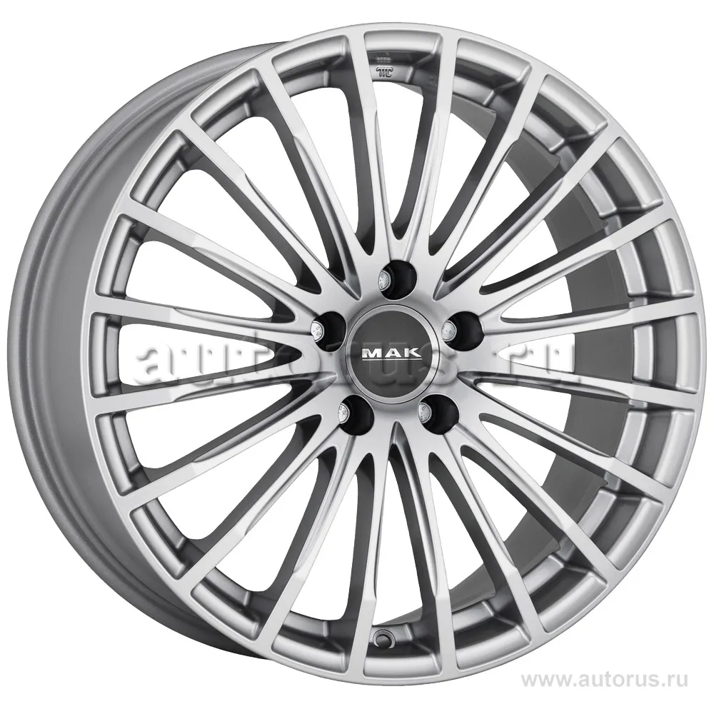 Диск литой R19 8.5J 5x112/66.6 ET35 MAK Starlight Silver F8590FASI35WS2X