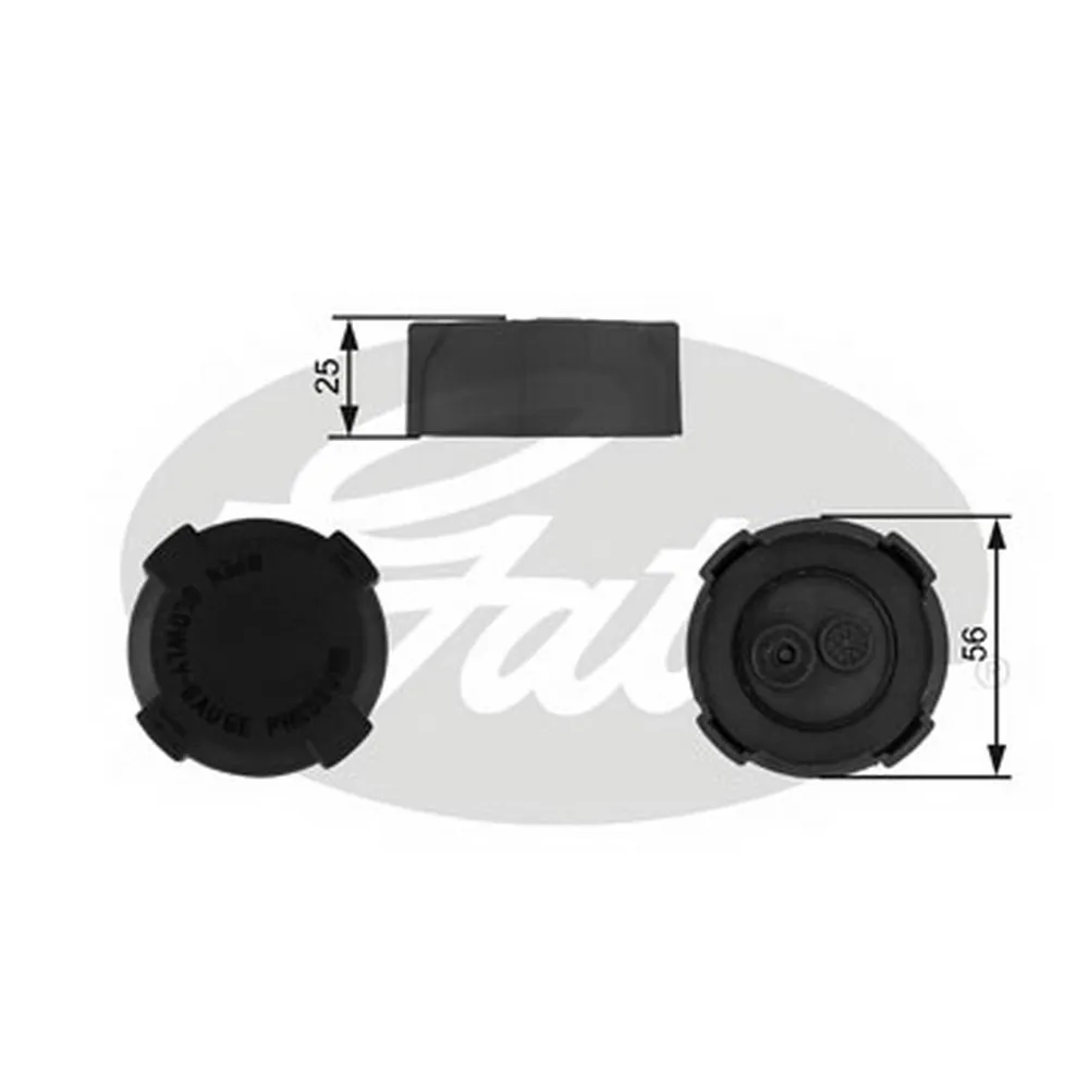 Крышка расширительного бачка GATES RC238
