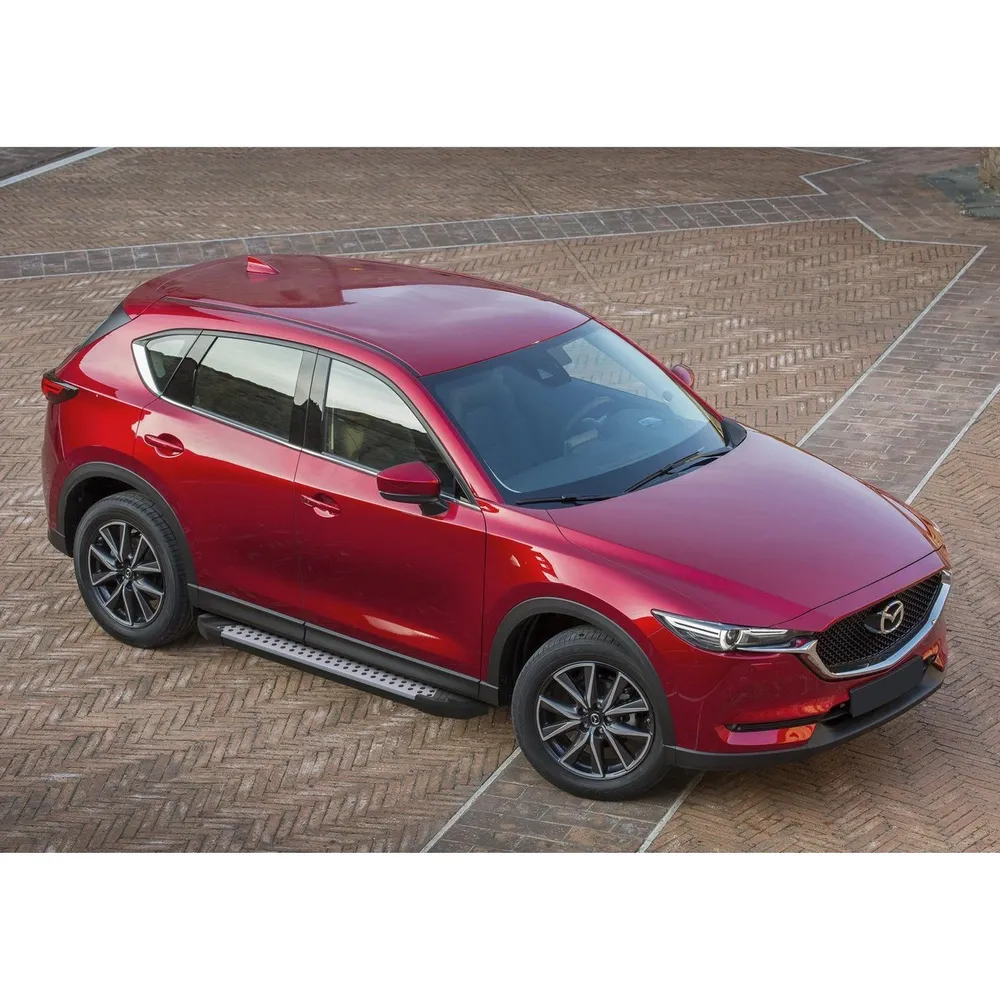 Порог-площадка Bmw-Style D173AL + комплект крепежа, RIVAL, Mazda CX-5 2017- Mazda CX-5 II D173AL.3802.1