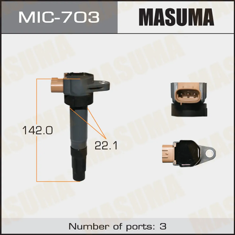 Катушка зажигания SUZUKI GRAND VITARA MASUMA MIC-703